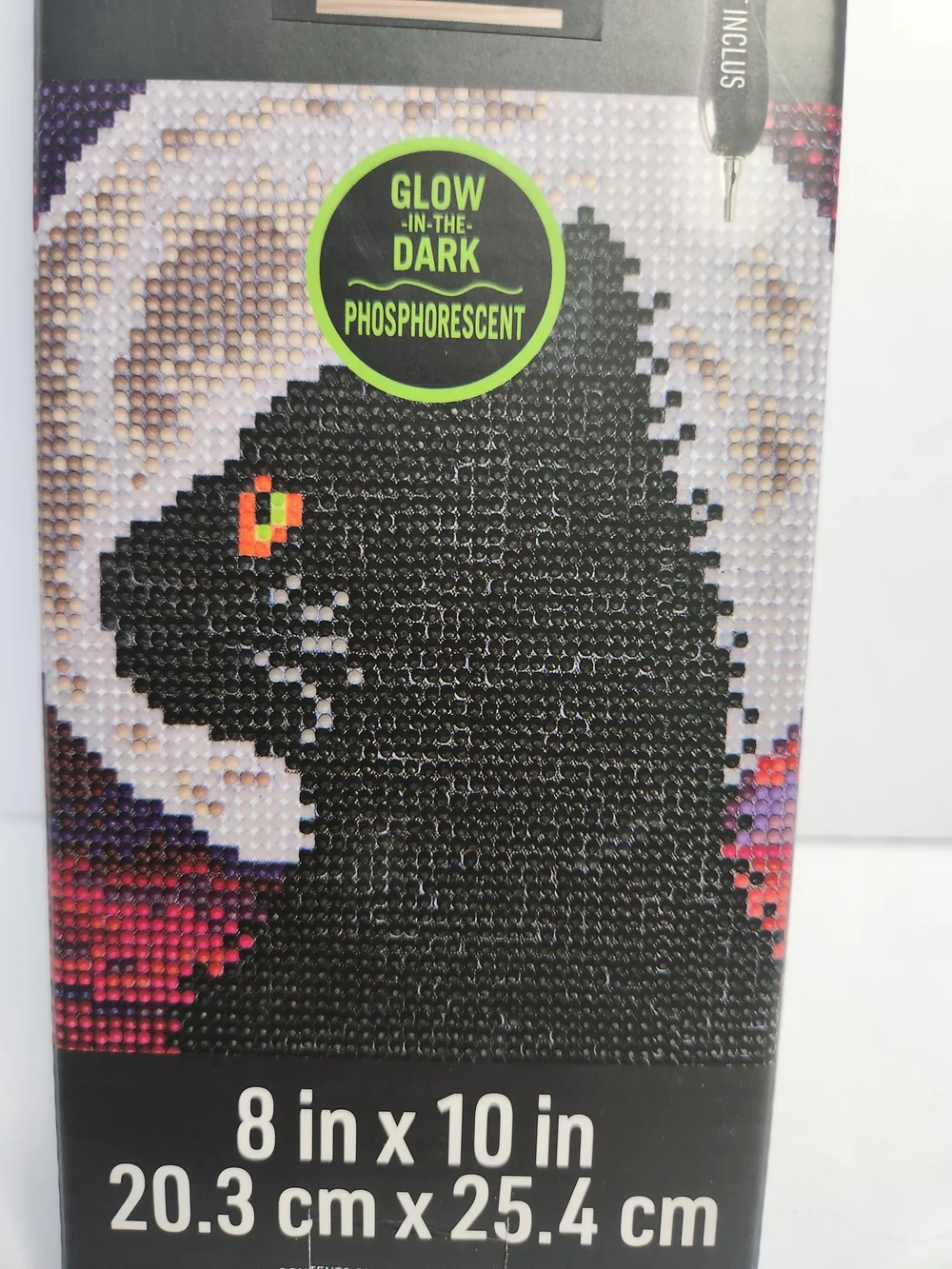 MAKE MARKET Glow-in-the-Dark Black Cat Diamond Art Kit